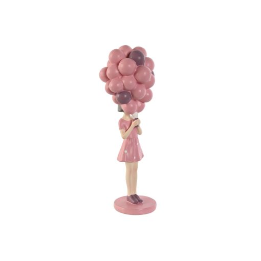 Figura Decorativa Cor de Rosa Malva chica 11 x 11