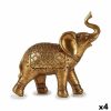 Figura Decorativa Elefante Dourado 27