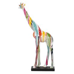 Figura Decorativa Girafa 50 x 17 x 92