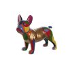 Figura Decorativa Multicolor Cão 44 x 19 x 35