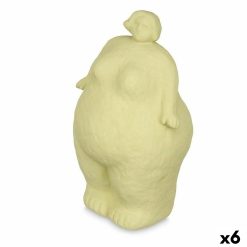 Figura Decorativa Verde Dolomite 14 x 25 x 11 cm (6 Unidades) Mulher De pé