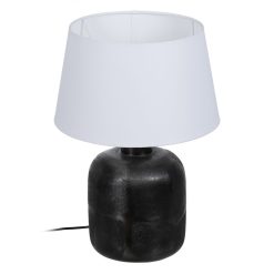 Lâmpada de mesa Branco Preto 220 V 38 x 38 x 57 cm