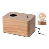 Lâmpada de mesa Madeira Castanho 40 W 220-240 V