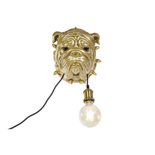 Luminária de parede Dourado Resina 50 W Moderno Bulldog 220 V 25 x 23 x 29 cm - Image 6