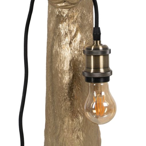 Luz de Parede Dourado Resina A 12,5 x 26 x 50 cm - Image 6