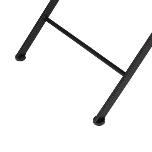 Mesa de Cabeceira Castanho Preto Madeira Ferro 60 x 40 x 55,5 cm - Image 3