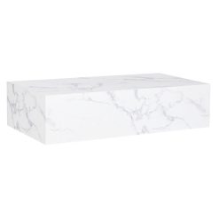 Mesa de Centro Branco Madeira MDF 120 x 60 x 35 cm