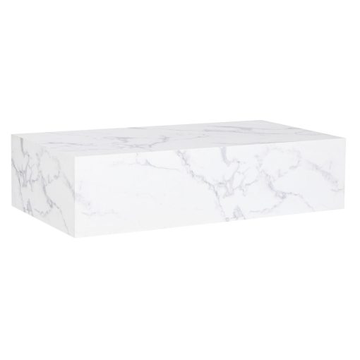 Mesa de Centro Branco Madeira MDF 120 x 60 x 35 cm