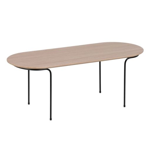 Mesa de Centro NUDE Preto Natural 100 x 40 x 38 cm