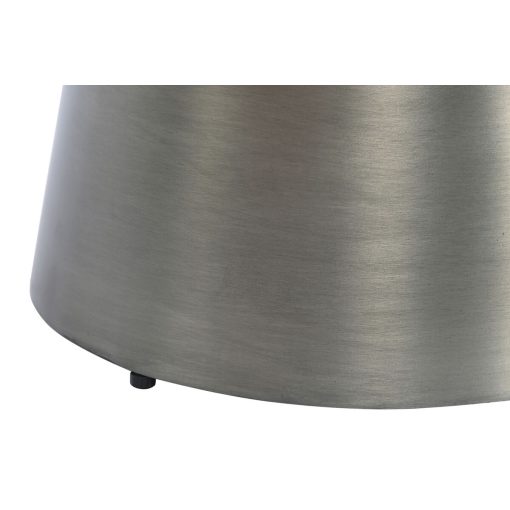Mesa de apoio Dourado Cinzento escuro Metal 60 x 60 x 37 cm - Image 2