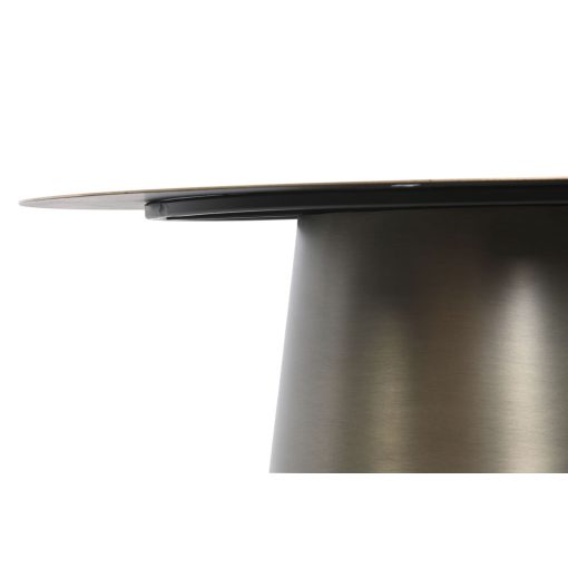 Mesa de apoio Dourado Cinzento escuro Metal 60 x 60 x 37 cm - Image 3