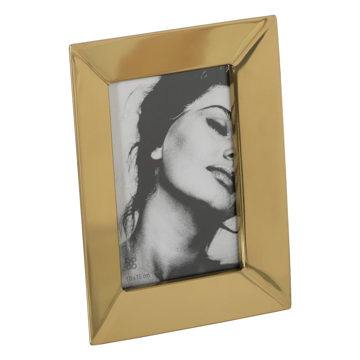Moldura de Fotos Dourado Aço inoxidável Cristal 16