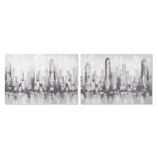 Pintura Nova Iorque Loft 100 x 3 x 70 cm (2 Unidades)