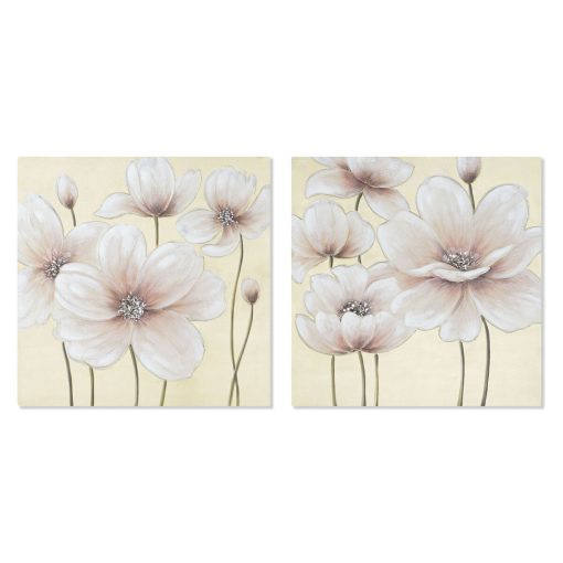 Pintura Shabby Chic 80 x 3 x 80 cm (2 Unidades)