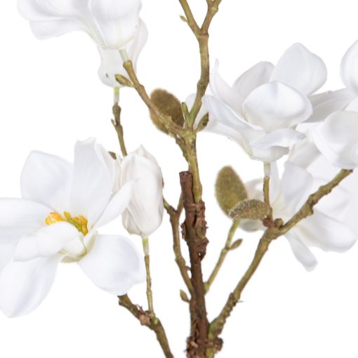 Planta Decorativa Poliéster Polietileno Ferro 25 x 25 x 49 cm Magnolia - Image 2