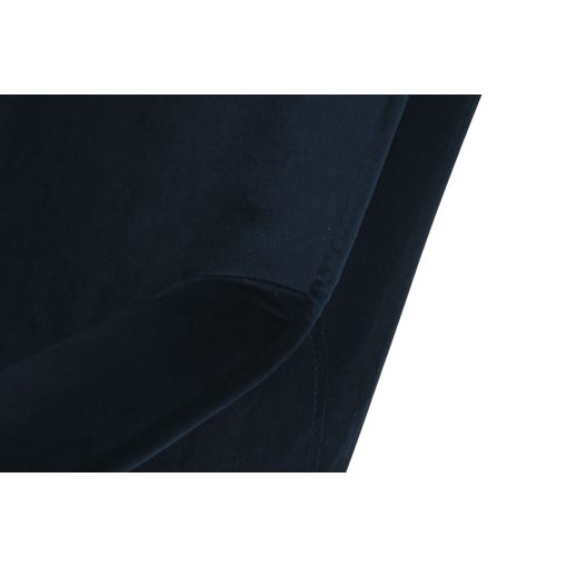 Poltrona Azul Preto Metal 68 x 76 x 90 cm - Image 4