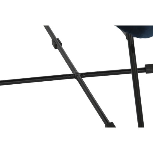 Poltrona Azul Preto Metal 68 x 76 x 90 cm - Image 5
