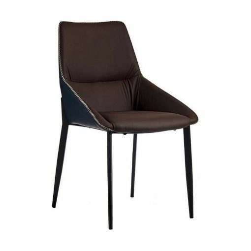 Poltrona Entrançado Azul Castanho Aço 50 x 87 x 61 cm (2 Unidades) - Image 2