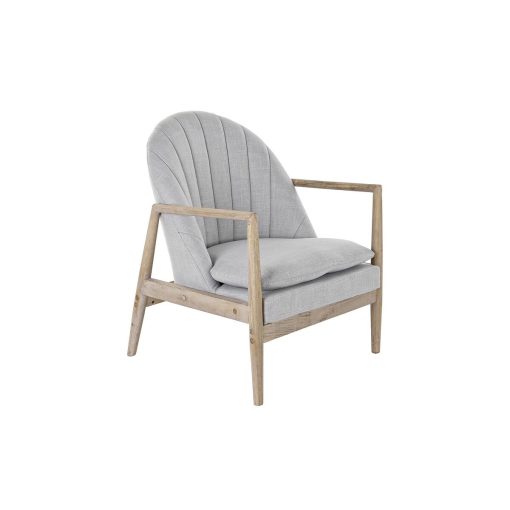 Poltrona Natural Cinzento claro Abeto 68 x 69 x 89 cm