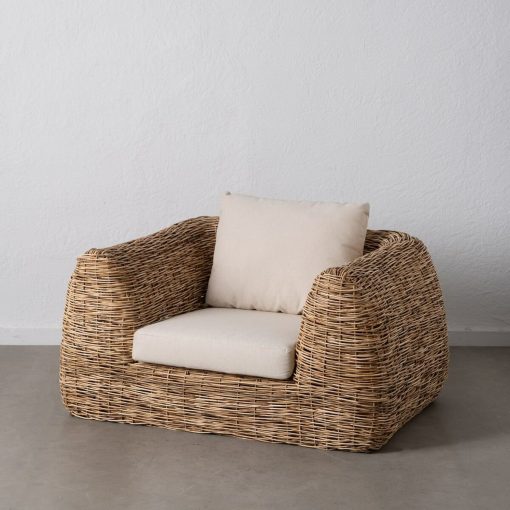Poltrona Natural Rotim Foam 111 x 97 x 63 cm - Image 2