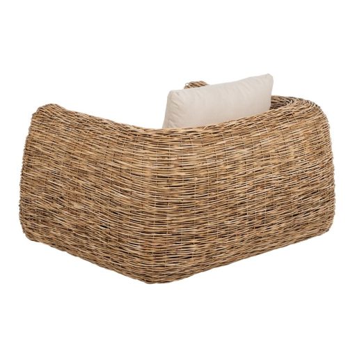 Poltrona Natural Rotim Foam 111 x 97 x 63 cm - Image 4