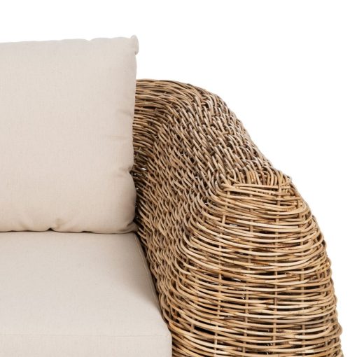 Poltrona Natural Rotim Foam 111 x 97 x 63 cm - Image 5