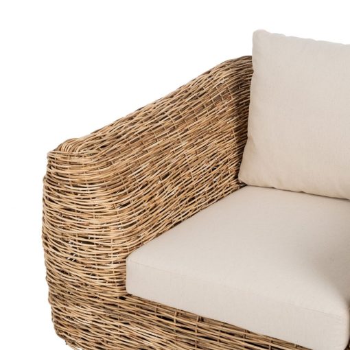 Poltrona Natural Rotim Foam 111 x 97 x 63 cm - Image 6