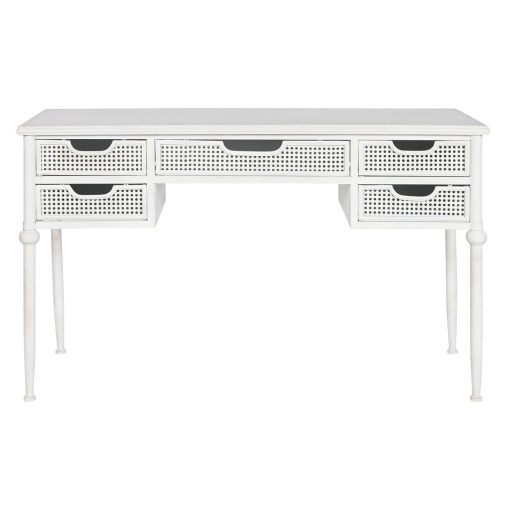 Secretária Branco Metal 122 x 50 x 76 cm - Image 6
