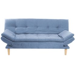 Sofá Azul Azul celeste Natural Madeira Scandi 180 x 85 x 83 cm