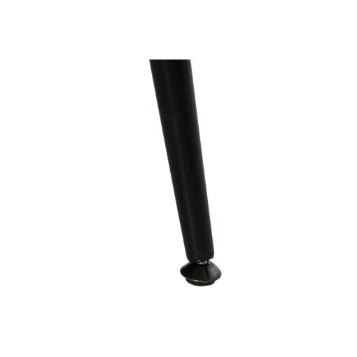 Sofá Preto Greige Espuma Madeira Metal Veludo Scandi 129 x 75 x 73 cm - Image 4