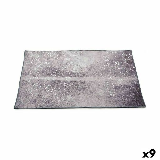 Tapete Branco Cinzento 100 x 150 cm (9 Unidades)