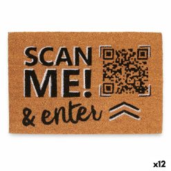 Tapete Scan Me! Natural 60 x 1 x 40 cm (12 Unidades)