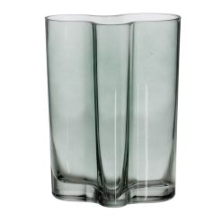 Vaso Azul Cristal 15 x 9 x 20