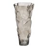 Vaso Cinzento Cristal 19 x 17 x 38