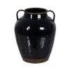 Vaso Preto Ferro 23 x 23 x 28