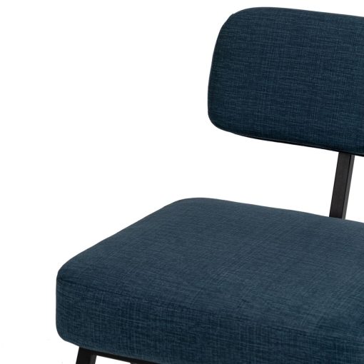 Cadeira Azul Preto 58 x 59 x 71 cm - Image 6