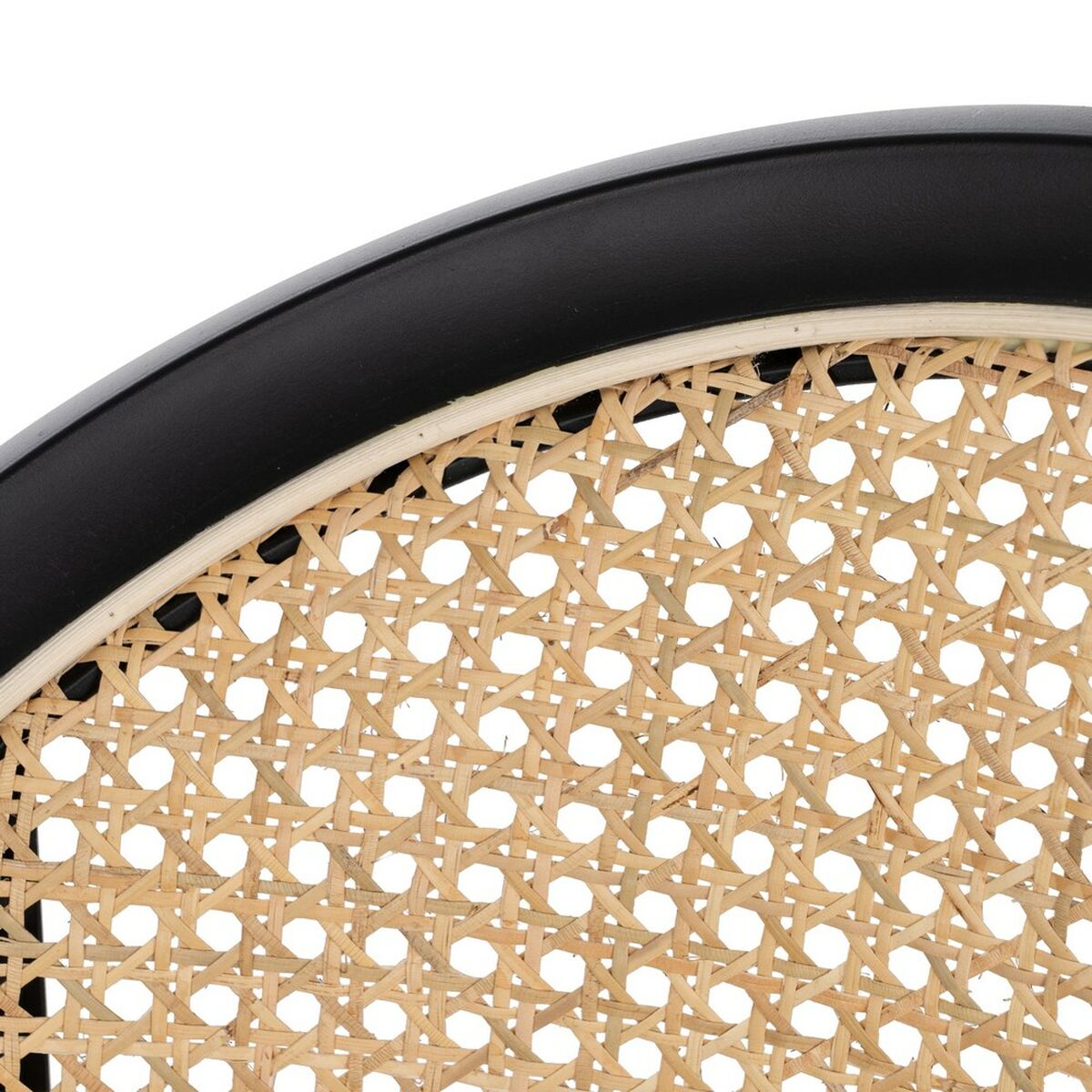 Cadeira de Sala de Jantar Preto Natural 54 x 49 x 82,3 cm - Image 8