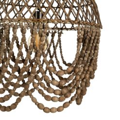 Alternative view of Candeeiro de teto Dourado 40 W