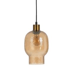 Candeeiro de teto Dourado Caramelo 60 W
