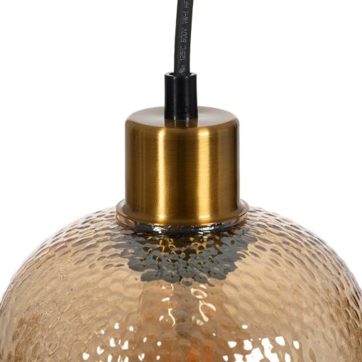 Candeeiro de teto Dourado Caramelo 60 W - Image 4