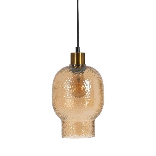 Candeeiro de teto Dourado Caramelo 60 W