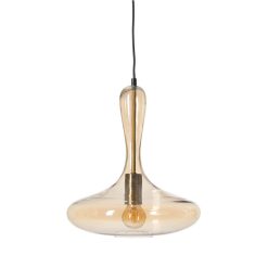 Candeeiro de teto Dourado Caramelo 60 W