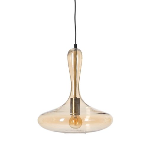 Candeeiro de teto Dourado Caramelo 60 W