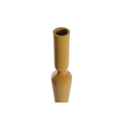 Candelabro Mostarda Terracota Alumínio 10 x 10 x 41 cm (2 Unidades) - Image 4