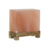 Lâmpada de mesa Castanho Cor de Rosa Sal Acácia 15 W 220 V 17 x 7 x 16 cm