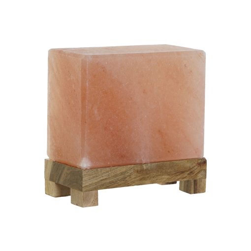 Lâmpada de mesa Castanho Cor de Rosa Sal Acácia 15 W 220 V 17 x 7 x 16 cm