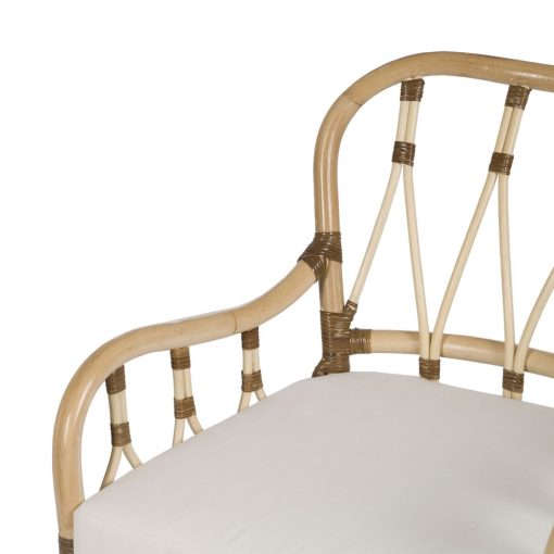 Poltrona Natural Rotim 58 x 62 x 85 cm - Image 6