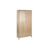 Roupeiro Natural Pinheiro Madeira MDF 90 x 40 x 180 cm