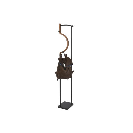 Staande kapstok Castanho Preto Madeira Metal 20 x 20 x 172 cm - Image 2