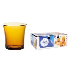 Conjunto de Copos Duralex Lys Âmbar 210 ml (6 Unidades)